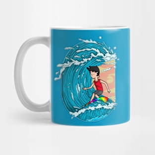 Relaxing surfing Mug